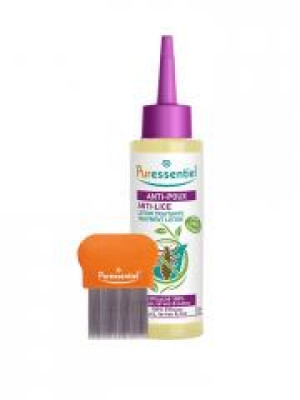 Puressentiel Lotion Anti-Poux 100 ml + Peigne - Flacon 100 ml + Peigne