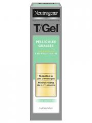 Neutrogena T/Gel Shampoing Antipelliculaire Pellicules Grasses 250 ml - Flacon 250 ml