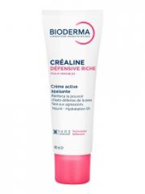 Bioderma Créaline Défensive Riche Crème Active Apaisante 40 ml - Tube 40 ml
