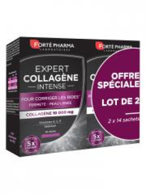 Forté Pharma Expert Collagène Intense Lot de 2 x 14 Sticks - Lot 2 x 14 sticks