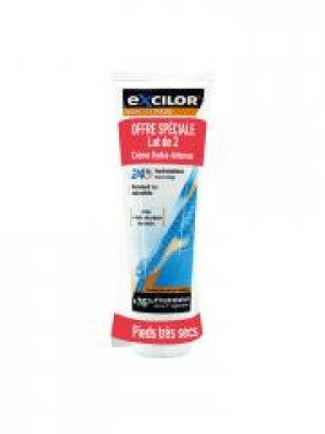 Excilor Crème Hydra-Intense Lot de 2 x 125 ml - Lot 250 ml