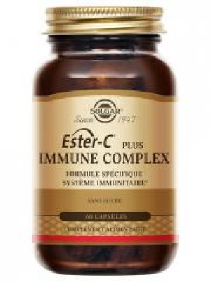 Solgar Ester-C Plus Immune Complex 60 Capsules - Pot 60 capsules