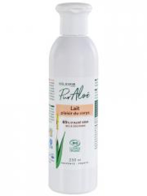 Pur Aloé Lait Plaisir du Corps 85% d'Aloe Vera Bio 250 ml - Flacon 250 ml