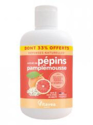 Vitavea Extrait de Pépins de Pamplemousse 200 ml + 100 ml Offerts - Flacon 300 ml