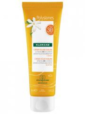 Klorane Polysianes Crème Solaire Sublime au Tamanu Bio et Monoï SPF30 50 ml - Tube 50 ml