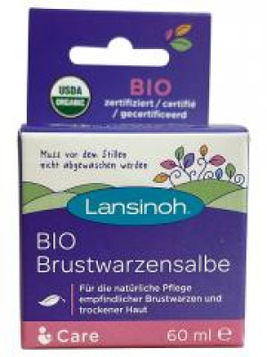 Lansinoh Baume Allaitement Bio 60 ml - Pot 60 ml