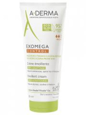 A-DERMA Exomega Control Crème Émolliente Anti-Grattage Tube Éco-Slim 200 ml - Tube 200 ml