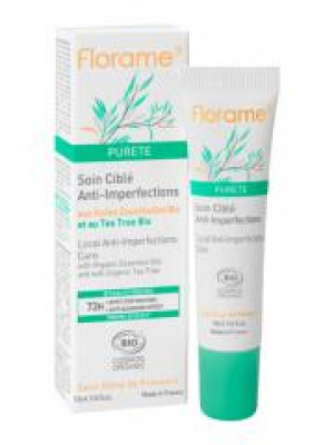 Florame Pureté Soin Ciblé Anti-Imperfections Bio 15 ml - Tube 15 ml