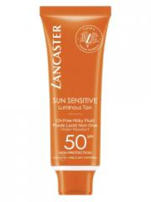 Lancaster Sun Sensitive Luminous Tan Fluide Lacté Non-Gras SPF50 50 ml - Tube 50 ml