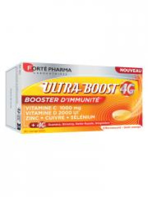 Forté Pharma Ultra Boost 4G Booster d'Immunité 30 Comprimés Effervescents - Boîte 30 comprimés