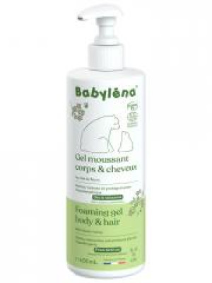 Laboratoire CCD Babyléna Gel Moussant Corps & Cheveux Bio 400 ml - Flacon-Pompe 400 ml