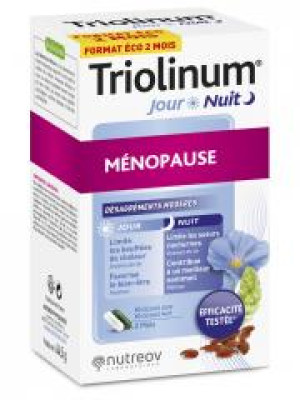 Nutreov Triolinum Jour & Nuit Ménopause 120 Gélules - Boîte 120 gélules
