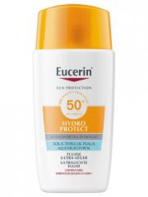 Eucerin Sun Protection Hydro Protect Fluide Ultra-Léger SPF50+ 50 ml - Flacon 50 ml