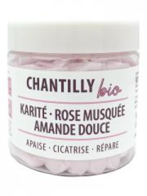 Lov'FROG Chantilly Karité - Rose Musquée - Amande Douce Bio 200 ml - Pot 200 ml