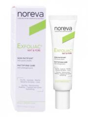 Noreva Exfoliac Mat & Pore Soin Matifiant 30 ml - Tube 30 ml