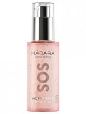 Mádara SOS Hydra Intense Rose Jelly Gel Hydratant Bio 75 ml - Flacon-Pompe 75 ml