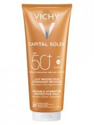 Vichy Capital Soleil Lait Protecteur Hydratant Invisible SPF50+ 300 ml - Tube 300 ml