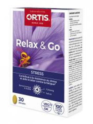 Ortis Stress Relax & Go 30 Comprimés - Boîte 30 comprimés