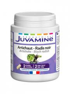 Juvamine Artichaut Radis Noir 120 Gélules - Pot 120 gélules