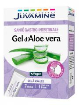 Juvamine Gel d'Aloe Vera 7 Sticks - Boîte 7 sticks