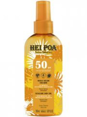 Hei Poa Huile Sèche Solaire SPF50 150 ml - Flacon-Vaporisateur 150 ml