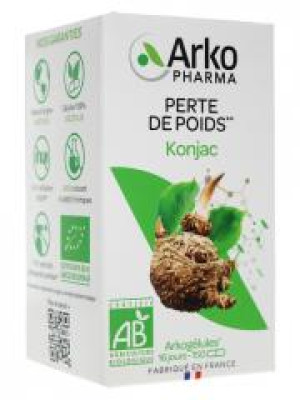 Arkopharma Arkogélules Konjac Bio 150 Gélules - Pot 150 gélules