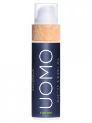 Cocosolis Uomo Huile de Bronzage pour Homme 110 ml - Flacon-Pompe 110 ml