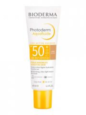 Bioderma Photoderm Aquafluide Sun Active Defense SPF50+ Dorée 40 ml - Tube 40 ml