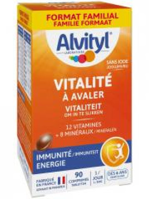 Alvityl Vitalité 90 Comprimés à Avaler - Pot 90 comprimés