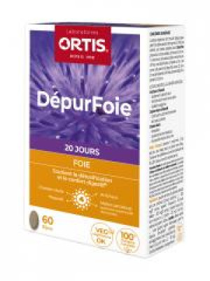 Ortis Foie DépurFoie 60 Comprimés - Boîte 60 comprimés