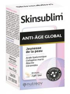 Nutreov Skinsublim Anti-Âge Global 60 Gélules - Pot 60 gélules