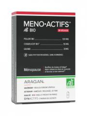 Aragan Synactifs MenoActifs Bio 30 Gélules - Boîte 30 gélules