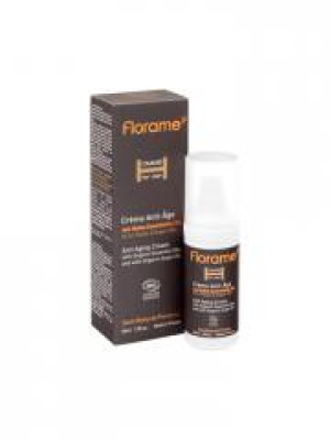 Florame Homme Crème Anti-Âge Bio 30 ml - Flacon-Pompe 30 ml