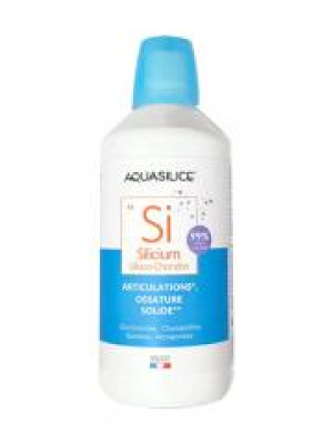 Aquasilice Silicium Glucosamine Chondroïtine 1 L - Bouteille 1000 ml