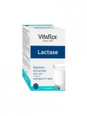 Vitaflor Lactase 60 Comprimés - Boîte 60 comprimés