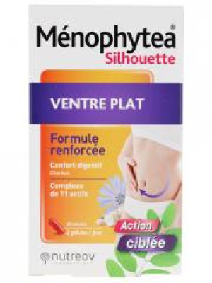 Nutreov Ménophytea Silhouette Ventre Plat 30 Gélules - Boîte 30 gélules