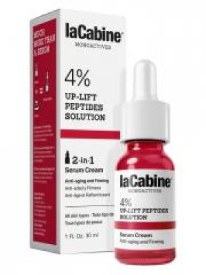 laCabine Monoactives 4% Up-Lift Peptides Sérum Crème 30 ml - Flacon compte goutte 30 ml