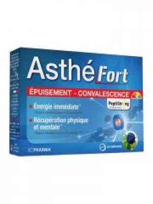 3C Pharma AsthéFort 30 Comprimés - Boîte 30 comprimés