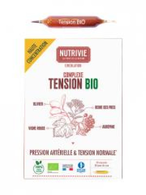 Nutrivie Complexe Tension Bio 20 Ampoules - Boîte 20 ampoules de 10 ml