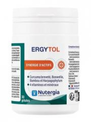 Nutergia Ergytol 30 Gélules - Pot 30 gélules