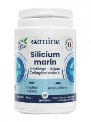 Oemine Silicium Marin 60 Gélules - Pot 60 gélules
