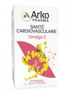 Arkopharma Arkogélules Oméga 3 180 Capsules - Boîte 180 capsules