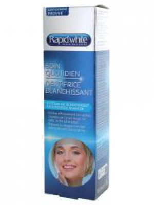 Rapid White Soin Quotidien Dentifrice Blanchissant 100 ml - Tube 100 ml