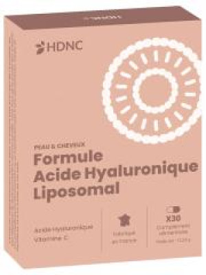 H.D.N.C Formule Acide Hyaluronique Liposomal 30 Gélules - Boîte 30 gélules