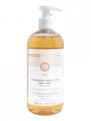 MÊME L'Huile Lavante Visage et Corps 500 ml - Flacon-Pompe 500 ml