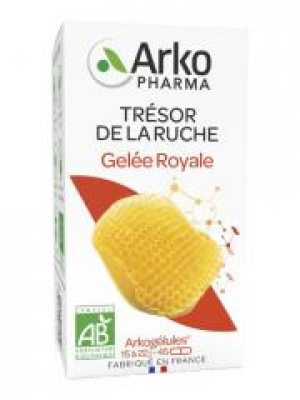 Arkopharma Arkogélules Gelée Royale Bio 45 Gélules - Boîte 45 gélules