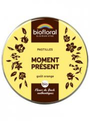 Biofloral Pastilles Moment Présent Bio 50 g - Boîte 50 g (environ 165 pastilles)