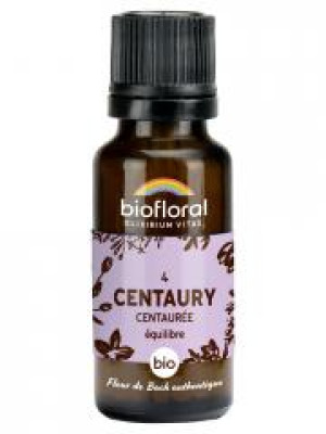 Biofloral Granules 4 Centaury - Centaurée Bio 19,5 g - Flacon 19,5 g