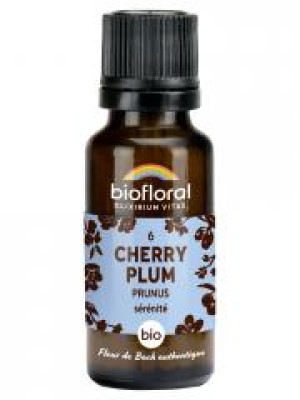 Biofloral Granules 6 Cherry Plum - Prunus Bio 19,5 g - Flacon 19,5 g