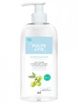 Pulpe de Vie Lait Corps Hydratant Fleur d'Oranger Bio 400 ml - Flacon-Pompe 400 ml